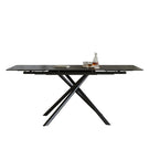 Modern Retractable Sintered Stone Dining Table