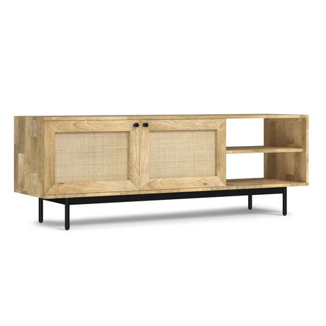 Reeves - TV Media Stand - Natural - Furniture Home Direct