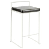 Fuji - Simple Elegance, Contemporary Stackable Counter Stool - Furniture Home Direct