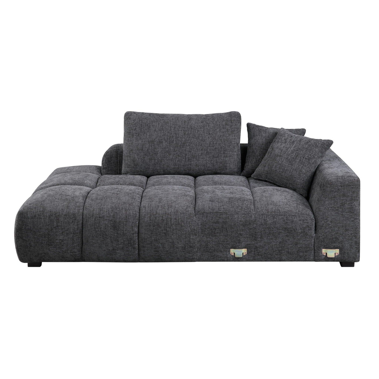 Chosen - Sectional Sofa With Toss Pillows And Chaise - Furniture Home Direct