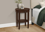 Accent Table, 2 Tier, Transitional - Espresso - Furniture Home Direct