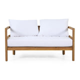 Outdoor Furniture With Coffee Table, Patio Conversation Set Deep Seating With Soft Cushion