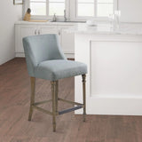 Delaney - Counter Stool - Blue - Furniture Home Direct