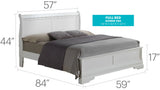 Sleigh Bed With Low Footboard - Furniture Home Direct