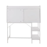 Geo - Shelf Contemporary Desk - Furniture Home Direct