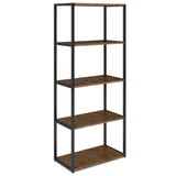 Ralston - Bookcase - Rustic Natural Aged Brown - Furniture Home Direct