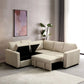 Comfort Design Sectional Sofa Bed - Furniture Home Direct