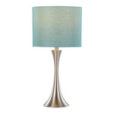 Lenuxe - Contemporary Semi Gloss Table Lamp (Set of 2) - Furniture Home Direct