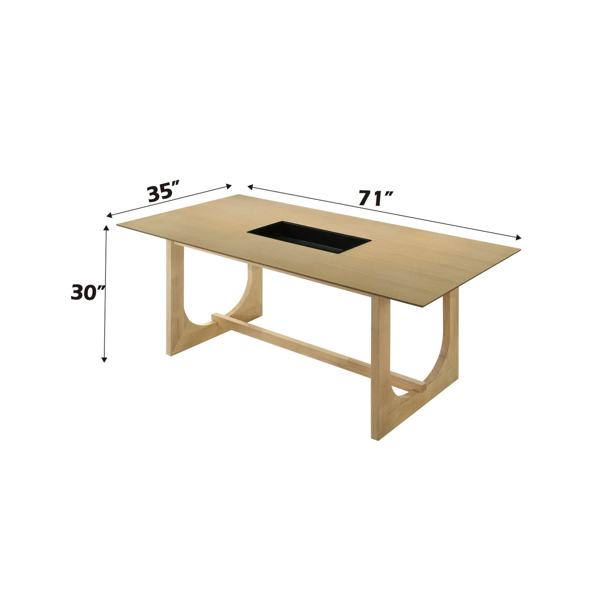 Blayde - Dining Table - Natural - Furniture Home Direct