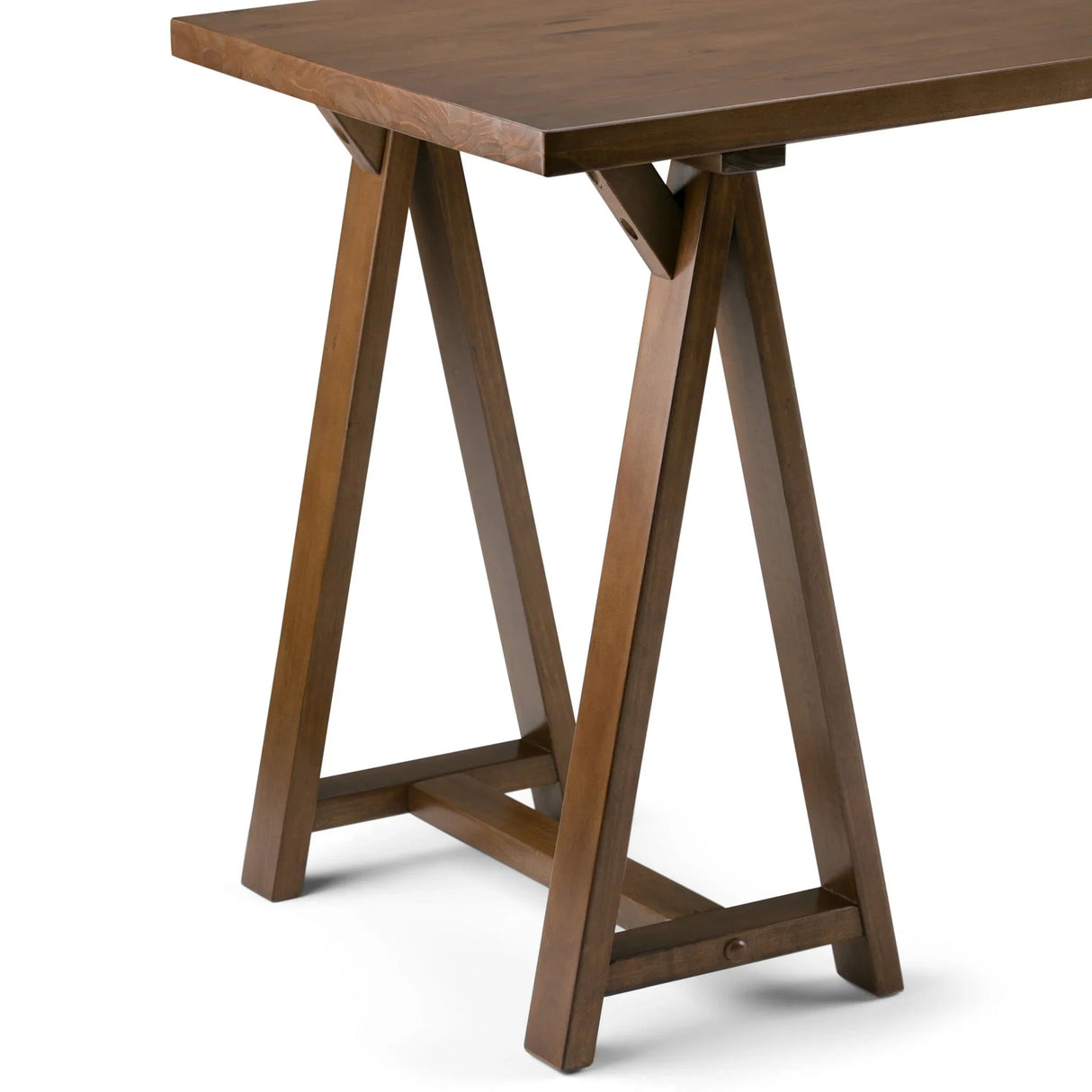 Sawhorse - Handcrafted Writing Desk - Furniture Home Direct