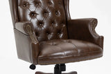 Executive Office Chair, High Back Reclining Comfortable Desk Chair With Smooth Glide Caster Wheels - Furniture Home Direct