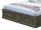 Louis Phillipe - Bookcase Storage Bed - Furniture Home Direct