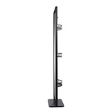 Full Length Standing Mirror, 360° Swivel Floor Mirror For Bedroom - Black - Furniture Home Direct