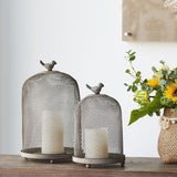 Ophira Sparrow Candle Holders (Set of 2) - Antique Gray - Furniture Home Direct