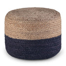 Lydia - Handcrafted Round Pouf - Furniture Home Direct