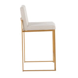 Fuji - Contemporary High Back Stylish Counter Stool - Furniture Home Direct