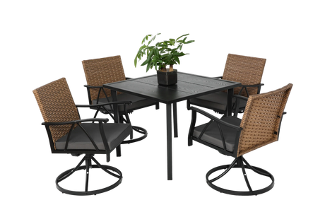 5 Piece Patio Dining Set - Furniture Home Direct