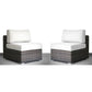 Minnesota - Armless Patio Chairs (Set of 2) - Furniture Home Direct