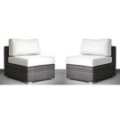 Minnesota - Armless Patio Chairs (Set of 2) - Furniture Home Direct