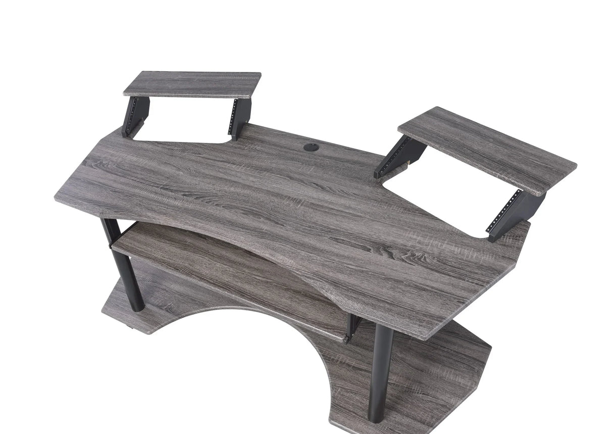 Eleazar - Music Recording Studio Desk - Wood - Furniture Home Direct