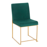 Fuji - Contemporary Stylish Frame, High Back Dining Chair (Set of 2) - Furniture Home Direct