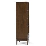 Harper - Bookcase With Storage - Walnut Brown - Furniture Home Direct