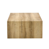 Coffee Table Minimalist Rectangular Design Light Wood - Furniture Home Direct