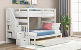 Bunk Bed With Twin Size Trundle - Furniture Home Direct