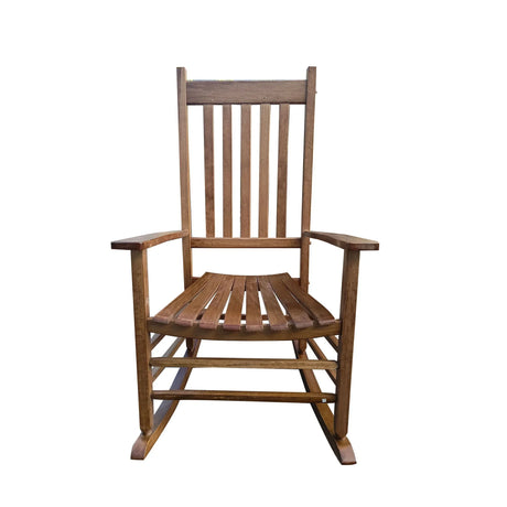 Balcony Porch Adult Rocking Chair - Wood - Furniture Home Direct