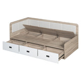 Daybed With 3 Drawers And 3 Storage Compartments - Furniture Home Direct