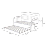 Fox - Daybed With Twin Trundle - Furniture Home Direct