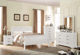 Louis Philippe - Sleigh Style Bed - Furniture Home Direct
