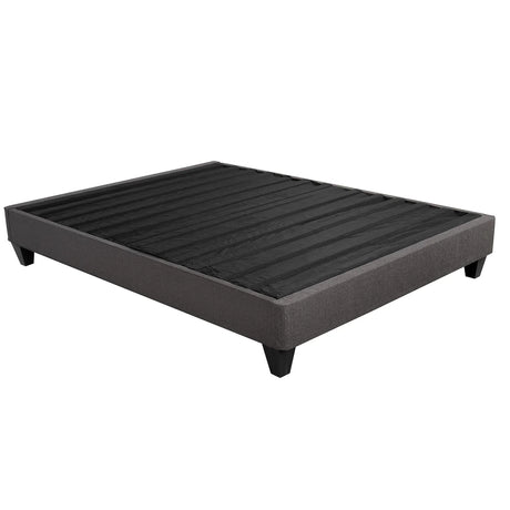 14" Upholstered Platform Bed Base, Mattress Foundation - Furniture Home Direct