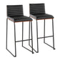 Mason Mara - Contemporary, Fixed Height Barstool (Set of 2) - Furniture Home Direct