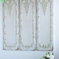Set Of Large Wooden Rectangle Hanging Panels - Furniture Home Direct
