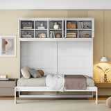 Murphy Modern Bed With Top Cabinets For Space Saving And Comfort - Furniture Home Direct