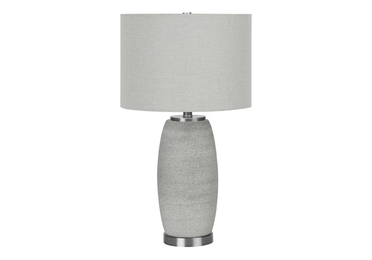 Lighting, Table Lamp, Ceramic, Modern - Gray - Furniture Home Direct