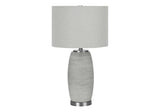 Lighting, Table Lamp, Ceramic, Modern - Gray - Furniture Home Direct