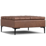 Laura - Lift Top Storage Ottoman - Furniture Home Direct