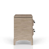 2 Drawer Nightstand - Sand - Furniture Home Direct