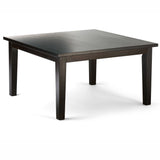 Eastwood - Square Dining Table - Java Brown - Furniture Home Direct