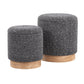Marla - Contemporary, Nesting Ottoman Set - Furniture Home Direct