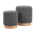 Marla - Contemporary, Nesting Ottoman Set - Furniture Home Direct