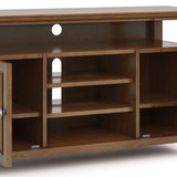 Amherst - TV Media Stand - Medium Saddle Brown - Furniture Home Direct