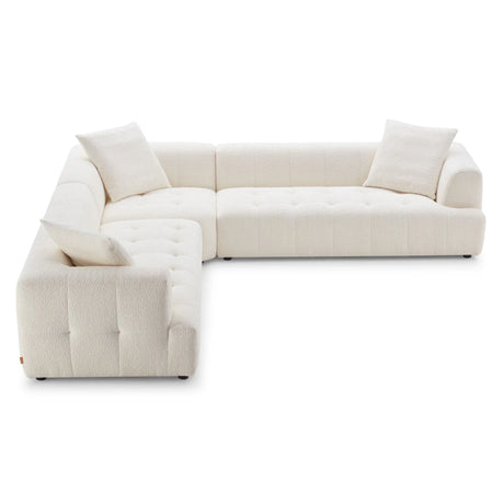 Kaynes - Elegant Upholstery Corner Sofa - Furniture Home Direct
