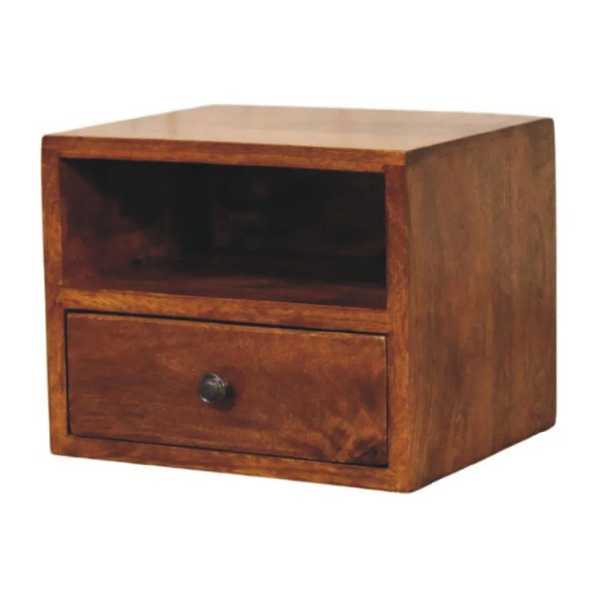 Solis - 1 Drawer Wall Mounted Nightstand - Furniture Home Direct