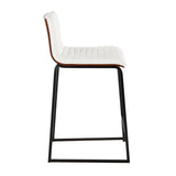 Mason Mara - Contemporary Fixed Height Quality Counter Stool (Set of 2) - Furniture Home Direct