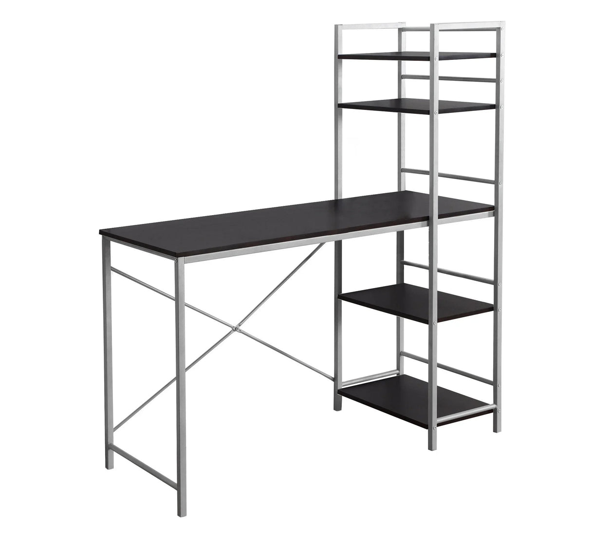 Computer Desk For Home Office, Laptop Storage Shelves - Furniture Home Direct