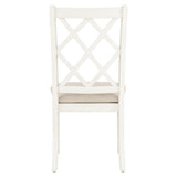 Dining Set Round Table With Upholstered Chairs Walnut Beige - Furniture Home Direct