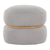 Cinch - Contemporary Pouf Ottoman - Furniture Home Direct